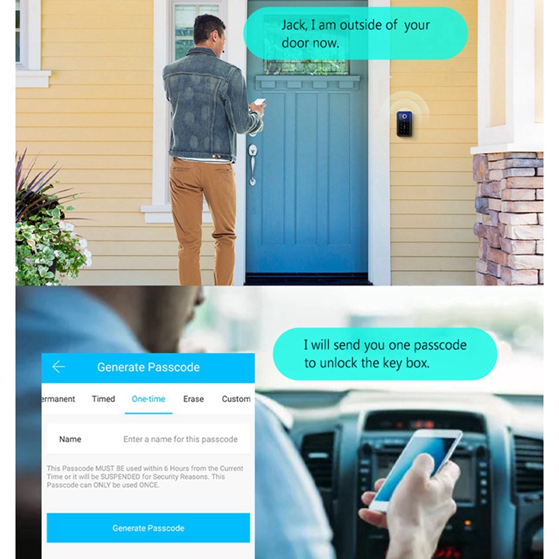 【Hot Cake】 10X Smart Key Lock  - Smart Door Lock Fingerprint Wifi recensione e prezzo