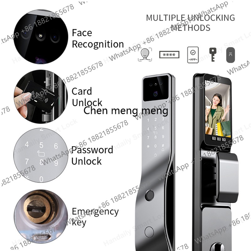 Serratura Intelligente con Ric - Video Door Lock With Camera Peephole recensione e prezzo