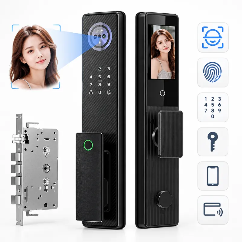 Serratura Intelligente in Allu - Smart Door Lock 3D Face Palm Vein recensione e prezzo