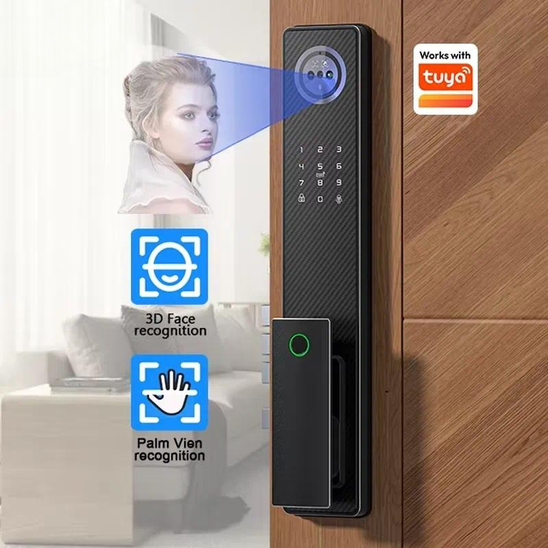 Serratura Intelligente in Allu - Smart Door Lock 3D Face Palm Vein recensione e prezzo