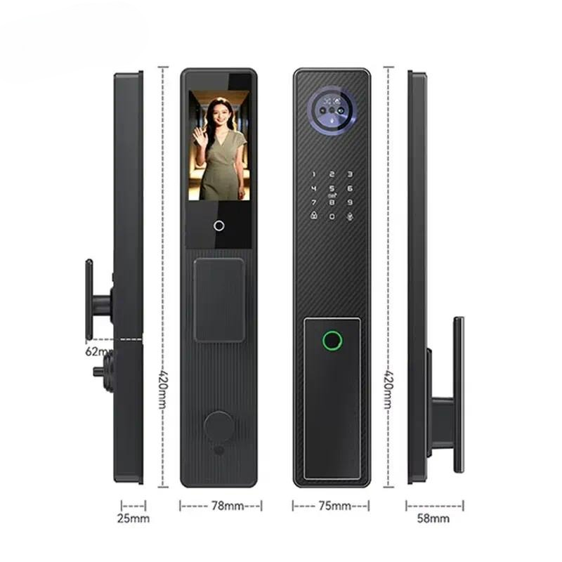 Serratura Intelligente in Allu - Smart Door Lock 3D Face Palm Vein recensione e prezzo