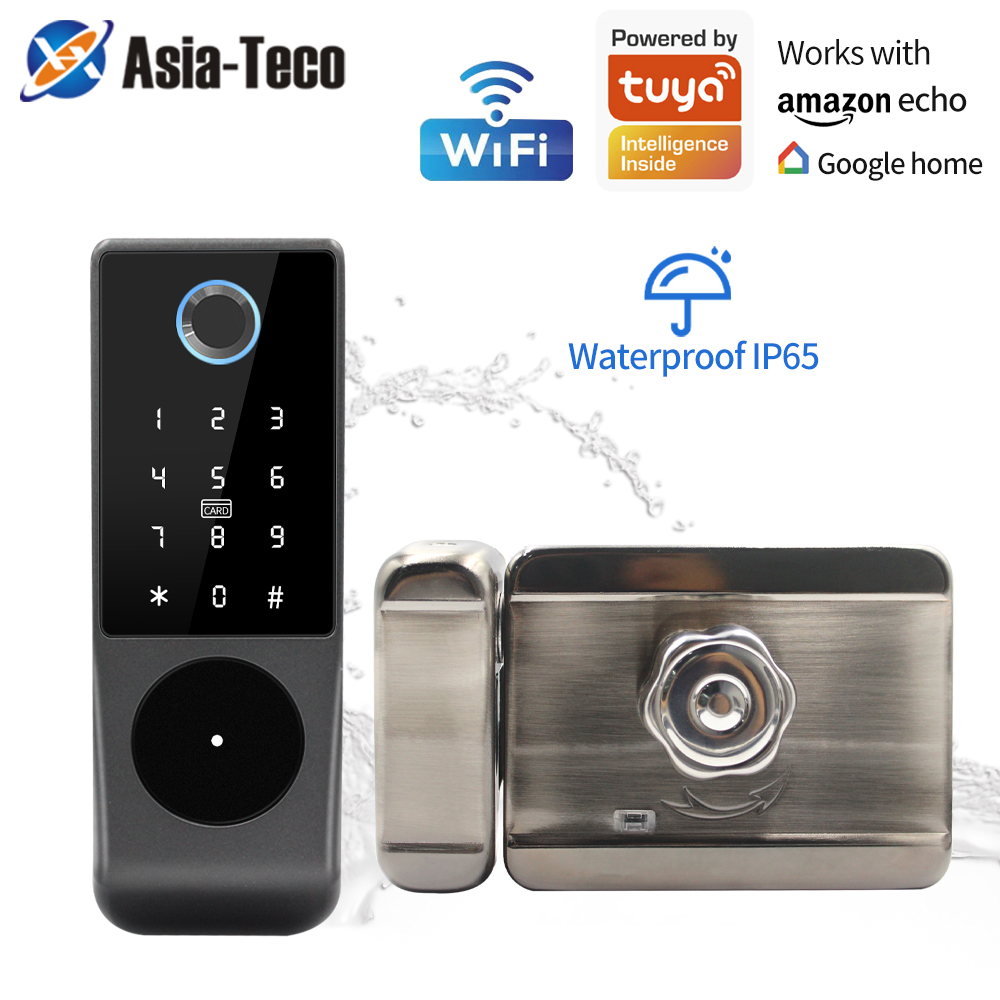 IP65 impermeabile Wifi Tuya Ap - Smart Rim Lock Wifi Fingerprint recensione e prezzo