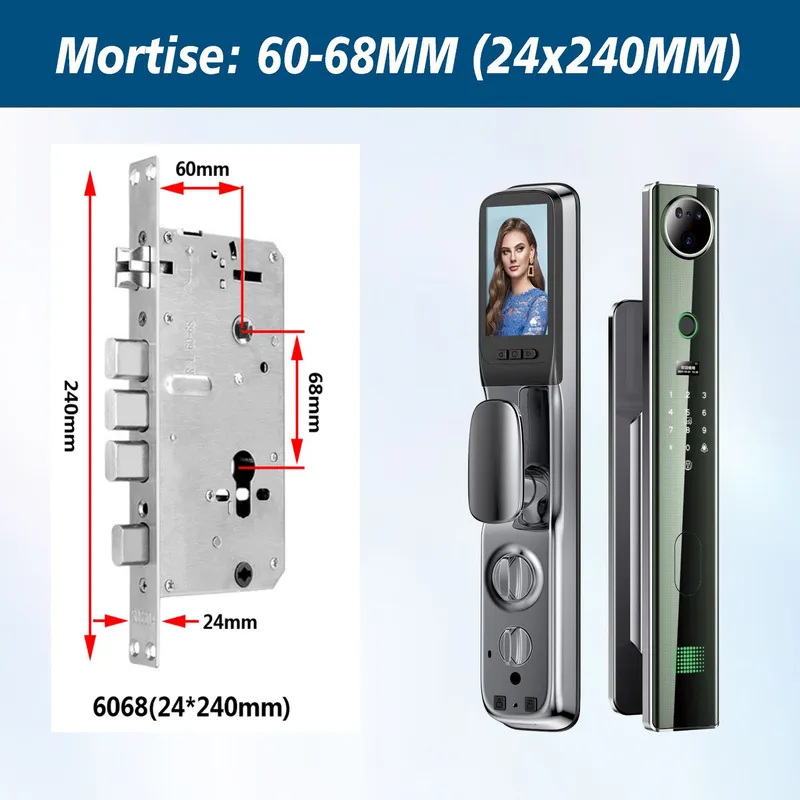 Serratura Intelligente per Por - Video Door Lock With Camera Peephole recensione e prezzo