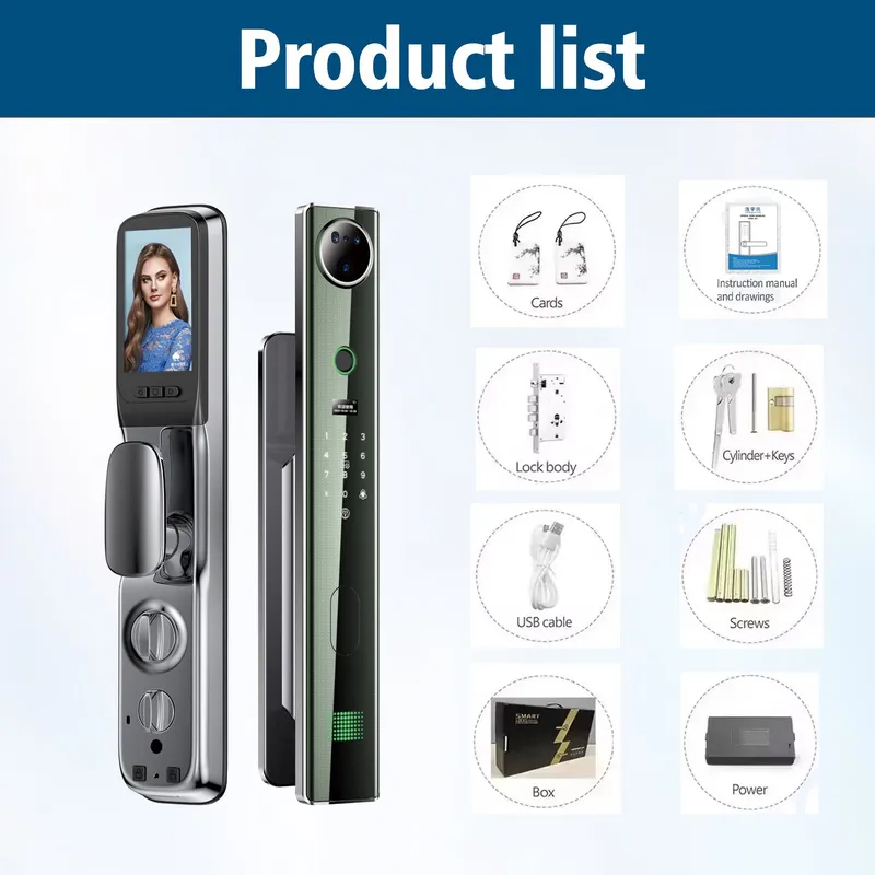 Serratura Intelligente per Por - Video Door Lock With Camera Peephole recensione e prezzo