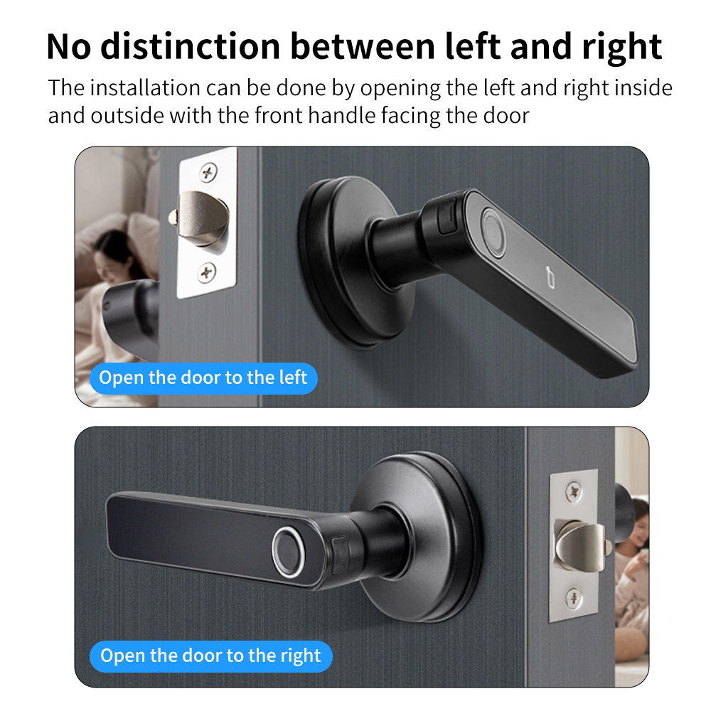 Tuya Bluetooth Smart Door Lock - Digital Door Lock Fingerprint Handle recensione e prezzo