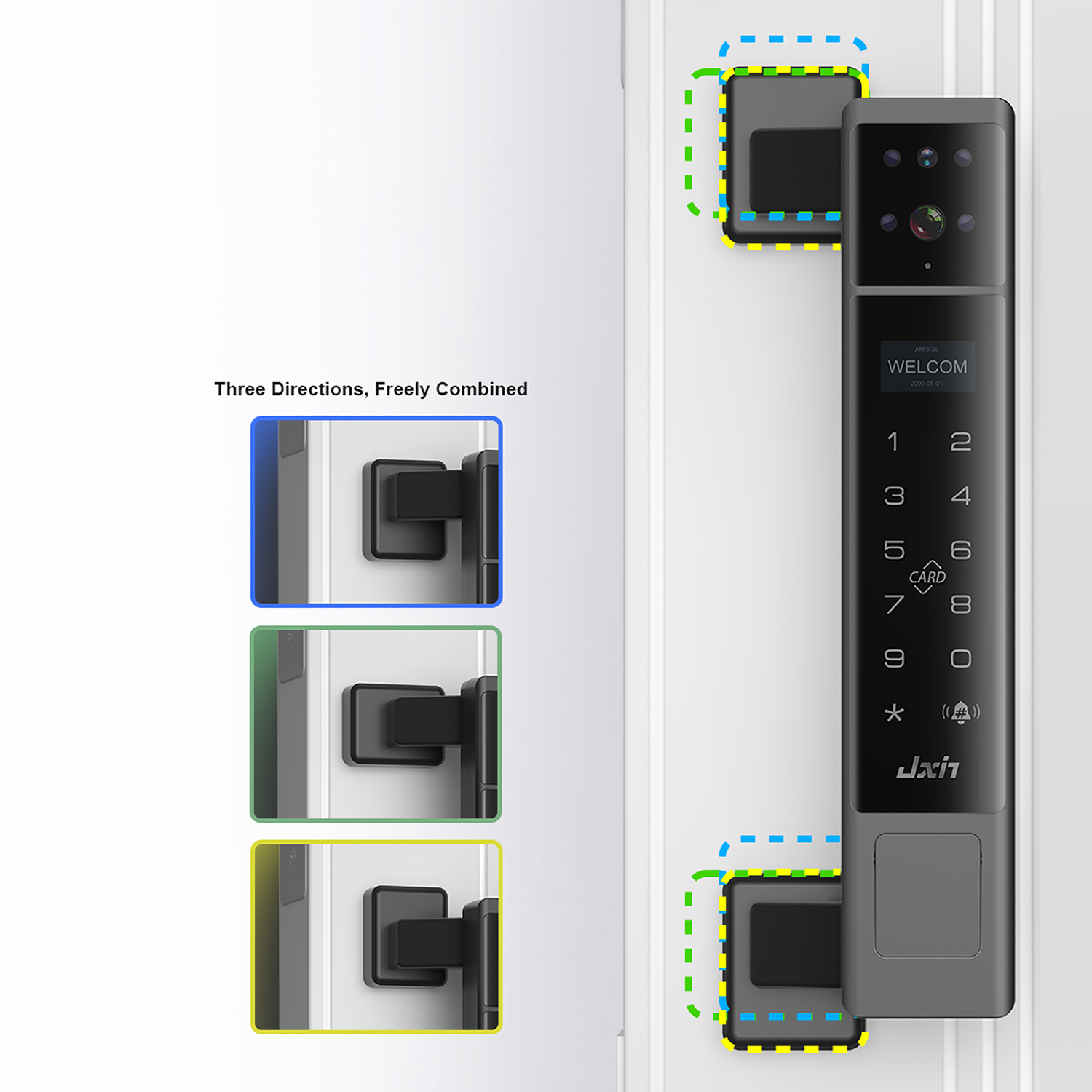 Serratura Intelligente Palm Ve - Smart Door Lock 3D Face Palm Vein recensione e prezzo