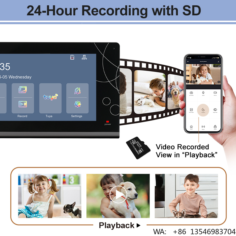 Campanello Video Smart WiFi Tu - Smart Door Lock With Camera Intercom recensione e prezzo