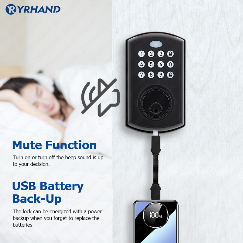 YRHAND Security Fechadura elet - Smart Lock Deadbolt Keypad Bluetooth recensione e prezzo