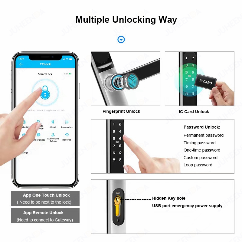 TTLock App Smart serratura per - Fingerprint Padlock Weatherproof recensione e prezzo