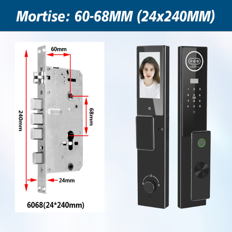 Serratura Intelligente Tuya co - Video Door Lock With Camera Peephole recensione e prezzo